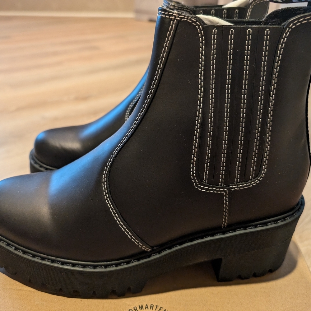 Dr. Martens Black Ankle Boots